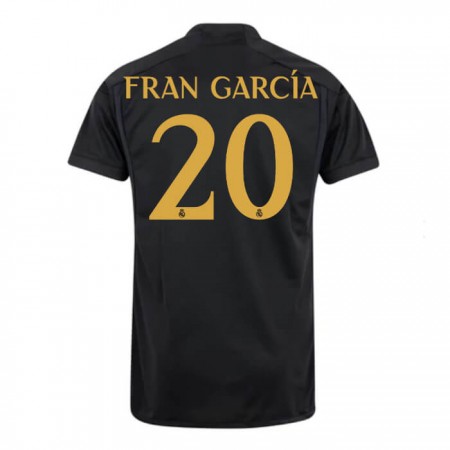 Real Madrid Fran Garcia 20 Alternativní 2023-24 - Fotbalové Dresy (S/S)